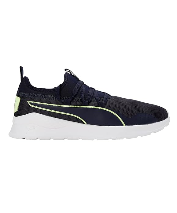 Puma Mens Manor V2, Peacoat-Fizzy Apple, Sneaker, 7UK