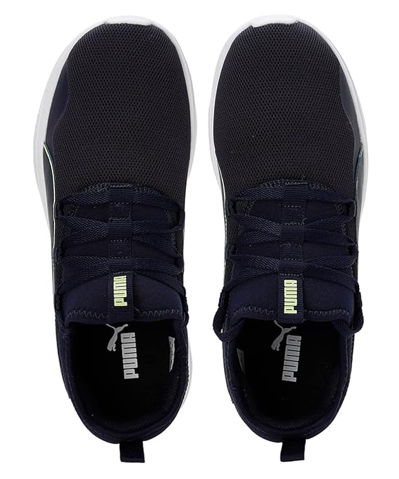 Puma Mens Manor V2, Peacoat-Fizzy Apple, Sneaker, 7UK