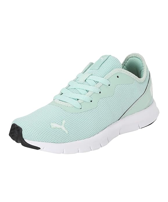 Puma Womens Hustle V2 WNS Mist Green-White Sneaker - 4 UK (38739802)