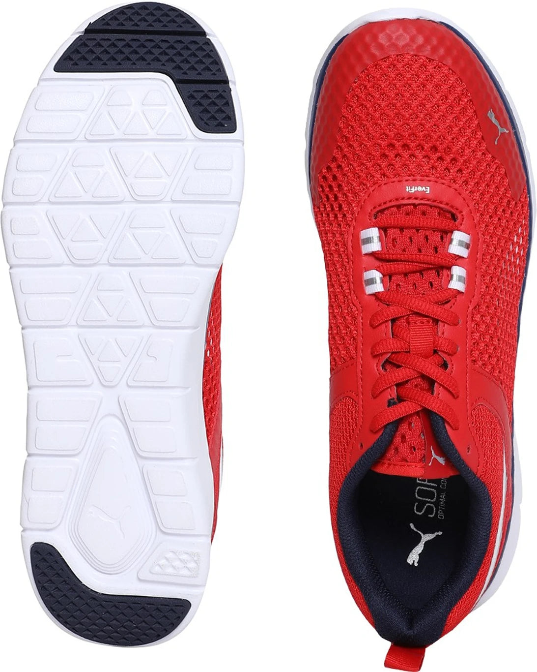 PUMA Flex Essential Pro Sneakers For Men (Red , 3)