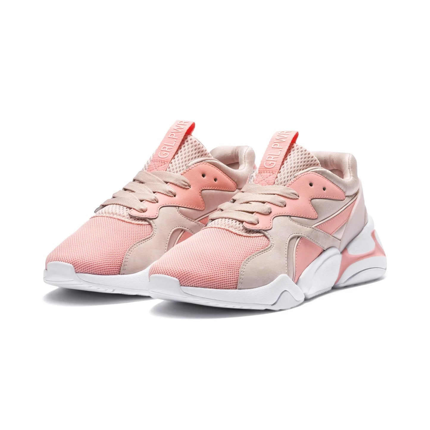Puma Nova GRL PWR Wn s Peach Bud-Pearl Blush UK-3.5