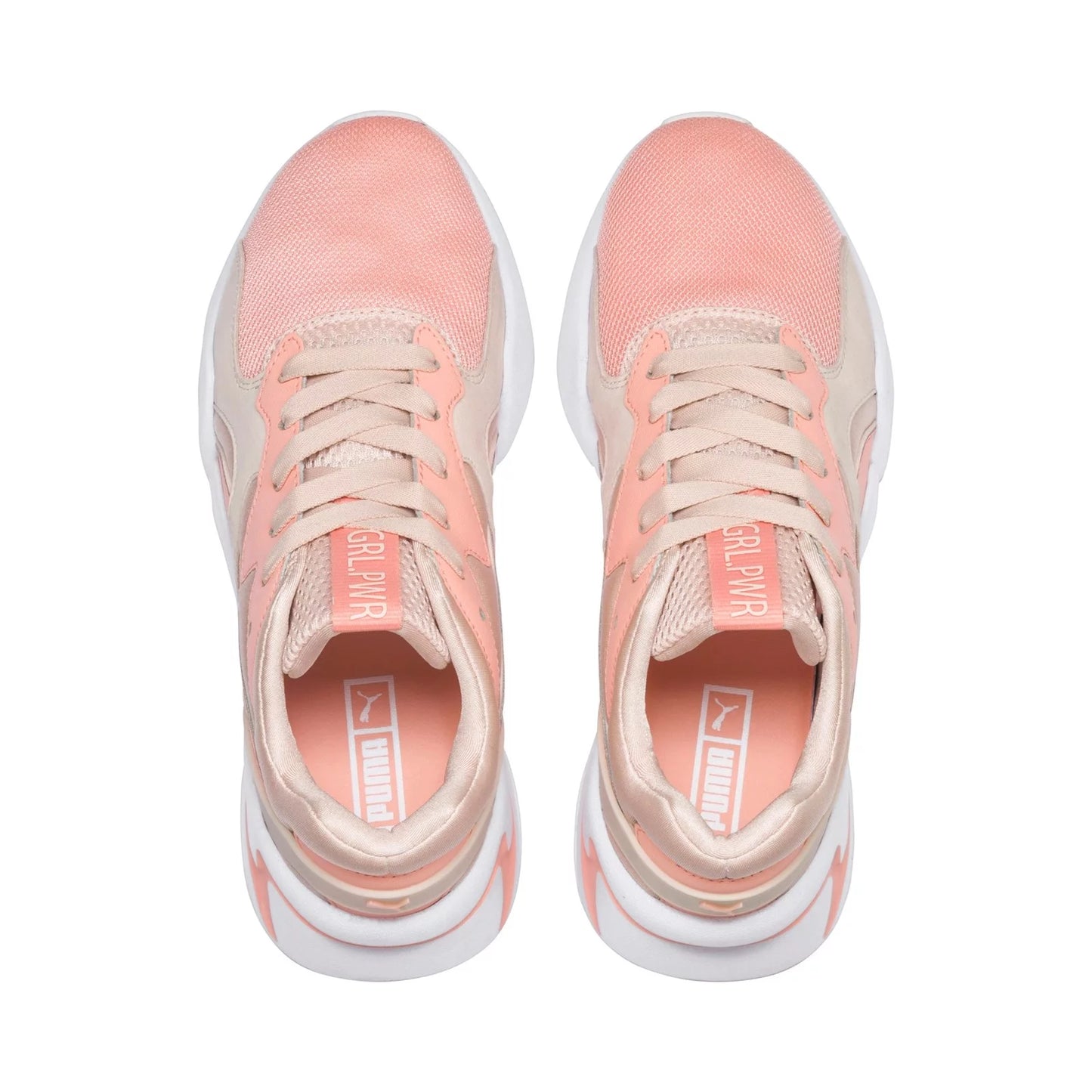 Puma Nova GRL PWR Wn s Peach Bud-Pearl Blush UK-3.5