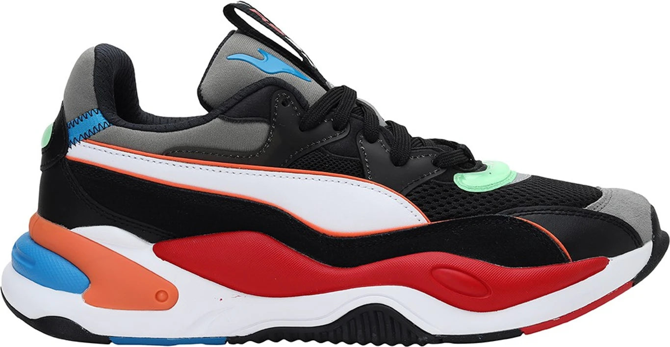 PUMA RS-2K Internet Exploring Walking Shoes For Men (Black , 3)