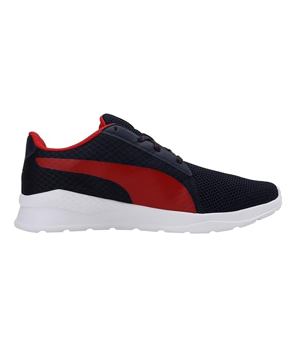 Puma Unisex-Adult Hampton Peacoat-High Risk Red Sneaker - 7 UK (38678703)