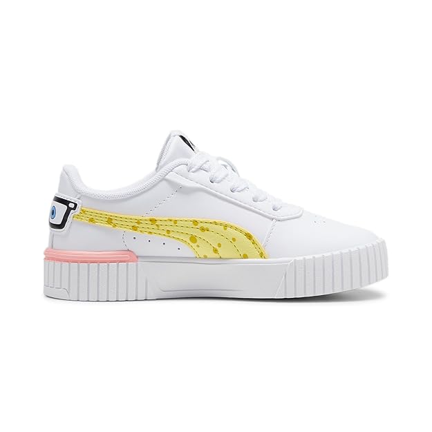 Puma Girls Carina 2.0 Spongebob Smoothie Sneaker UK-3 (39390201)