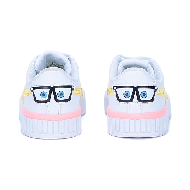 Puma Girls Carina 2.0 Spongebob Smoothie Sneaker UK-3 (39390201)