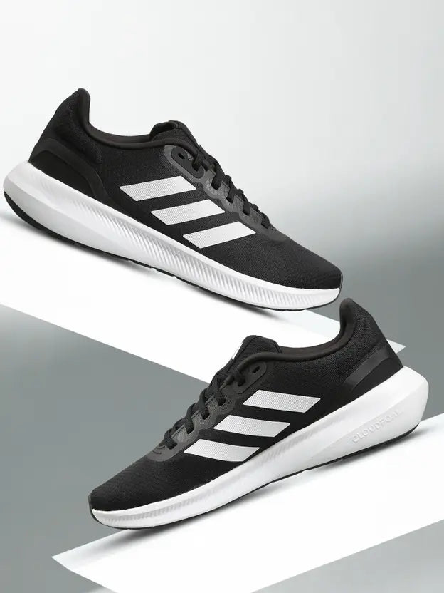 ADIDAS MENS RUNFALCON 3.0 CBLACK/FTWWHT/CBLACK SNEAKER 9 UK (HQ3790)