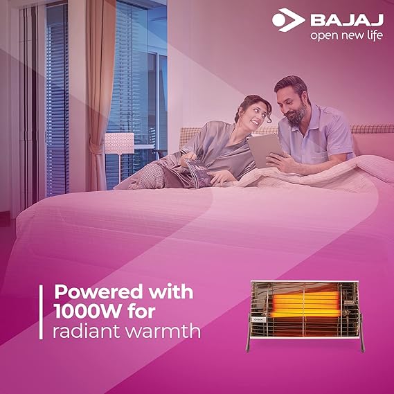 BAJAJ MINOR 1000W IVORY ROOM HEATER