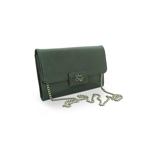Rohit Bal Leather Envelope Sling Bag for Women