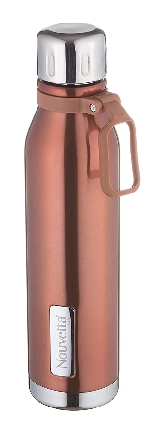 Nouvetta EMIRATES DOUBLE WALL BOTTLE 750 ML SET OF 2 PC - COPPER