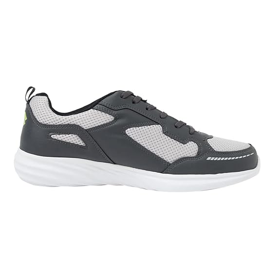 Lotto MEN GLIDE RUNNING SHOES (GREY/BLACK) UK-9