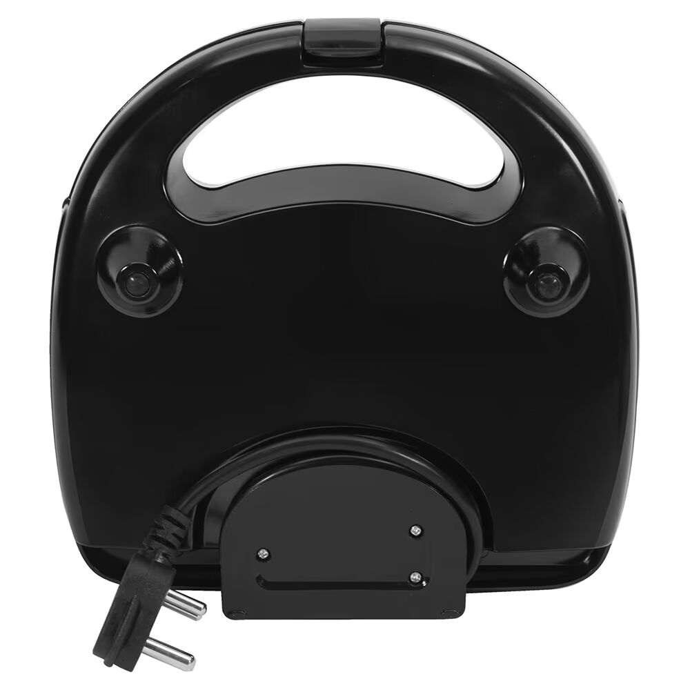 BPL MX Series 750W Sandwich Maker with Thermostatic Control, Black & Stainless Steel, (BSMS0042S)