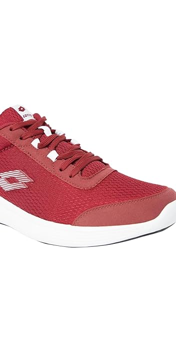 Lotto Men's Sneakers, Size 9, Red/White Color