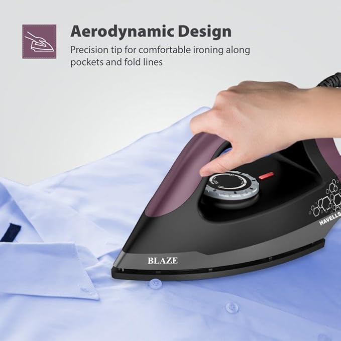 Havells Blaze Dry Iron 2 KG Heavy Weight Dry Iron