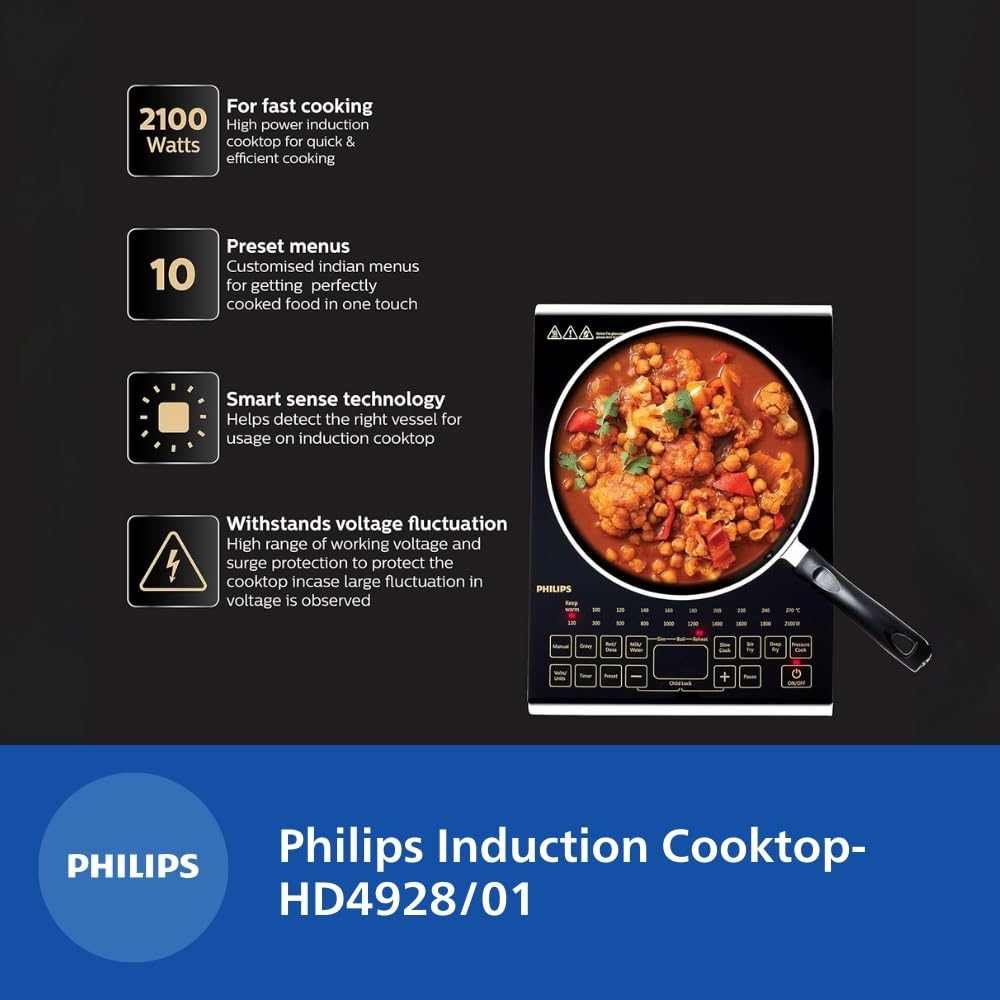 PHILIPS HD4928/01 INDUCTION COOKTOP