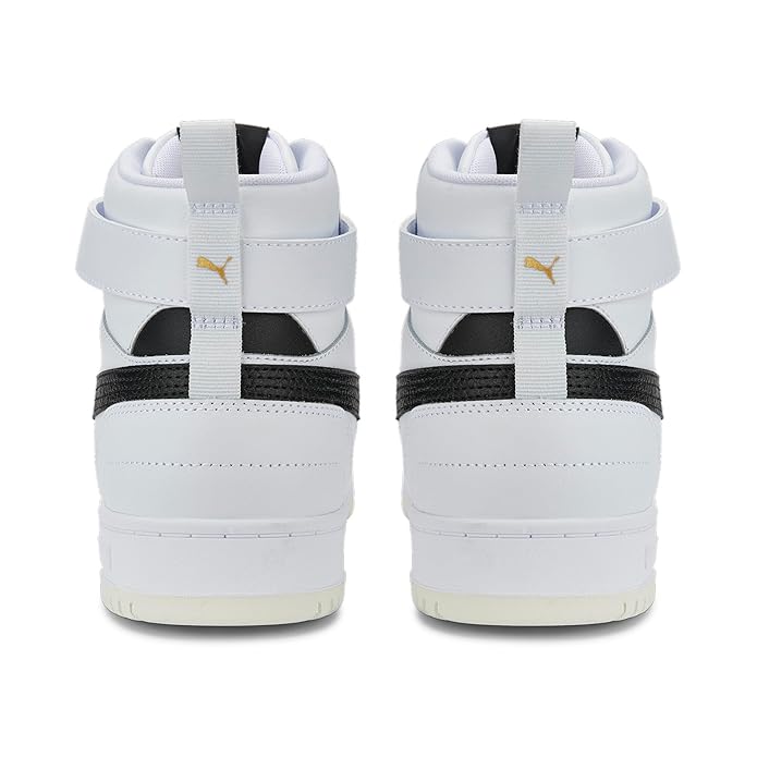 Puma Unisex-Adult RBD Game White-Black-Team Gold Sneaker (38583901)