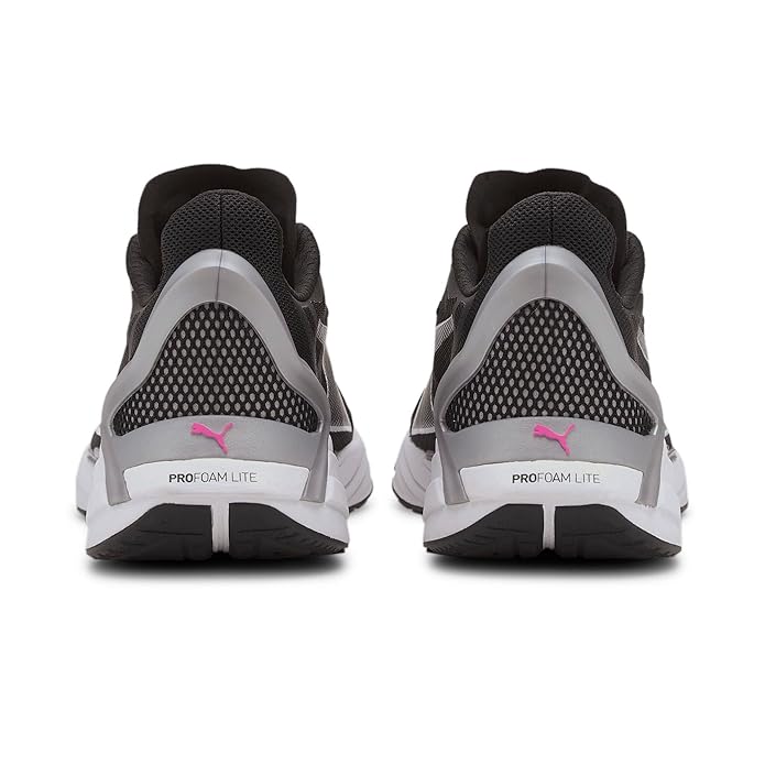 Puma womens UltraRide Wn's Puma Black-Metallic Silver Walking Shoe- 3 UK (19375601 )