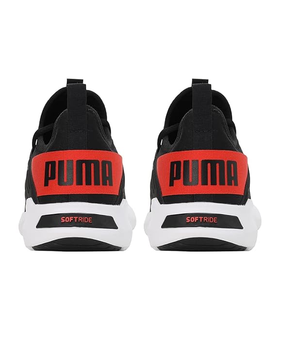 Puma Mens Softride Fly Black-Warm Earth Walking Shoe - 10UK (37616415)