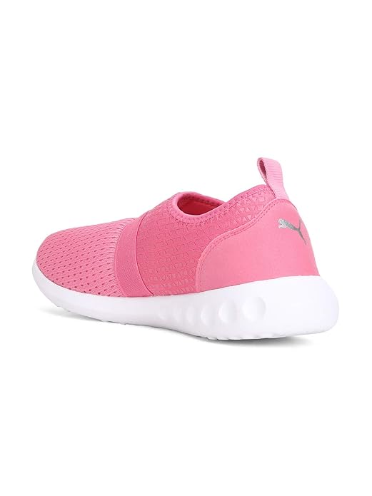 Puma Unisex-Adult Dwane Slip-On Pink Glimmer-Silver Running Shoe - 4 UK (19333209)
