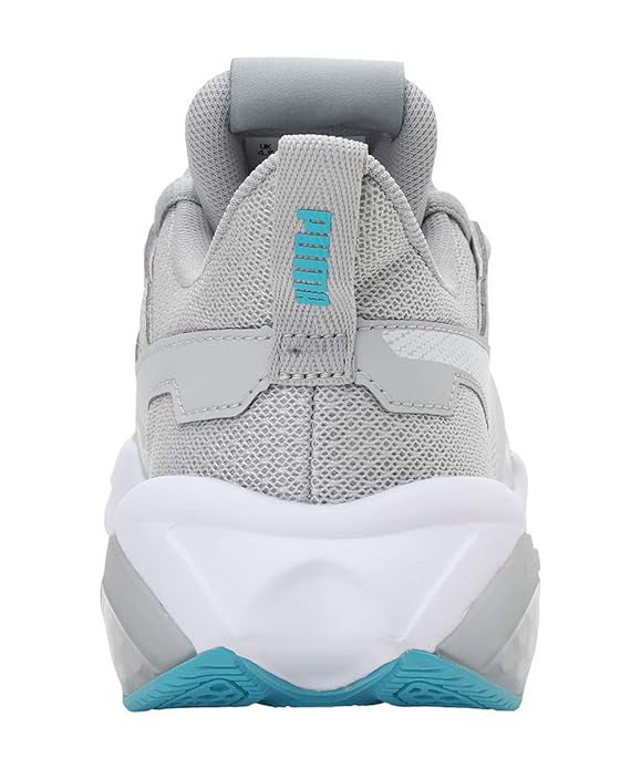 Puma Women's Cell Fraction Wn s Gray Violet-Scuba Blue White Low Boot-4 Kids UK (19436203)