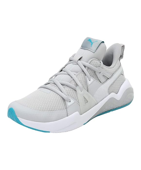 Puma Women's Cell Fraction Wn s Gray Violet-Scuba Blue White Low Boot-4 Kids UK (19436203)