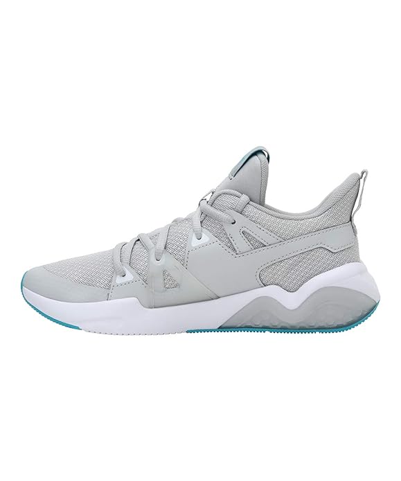 Puma Women's Cell Fraction Wn s Gray Violet-Scuba Blue White Low Boot-4 Kids UK (19436203)