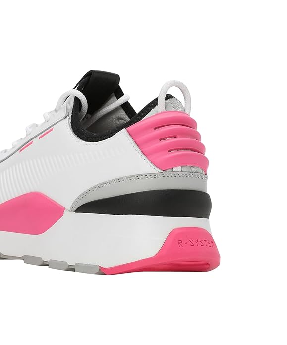 Puma Unisex RS-0 Sound Sneaker, Puma White-Gray Violet-Knockout Pink UK-3.5 (36689004)