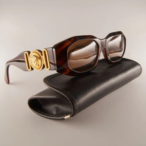 Gianni Versace Women's Sunglasses MOD 414A COL.900 Brown Gold