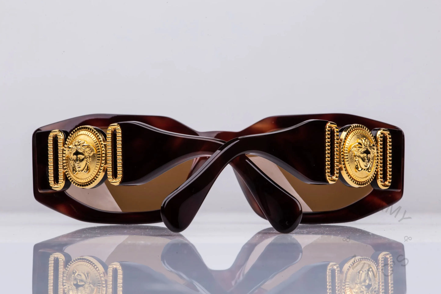 Gianni Versace Women's Sunglasses MOD 414A COL.900 Brown Gold