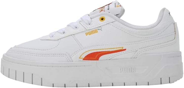 Puma Cali Dream Brand Love Sneaker For Women ( White , 3 )