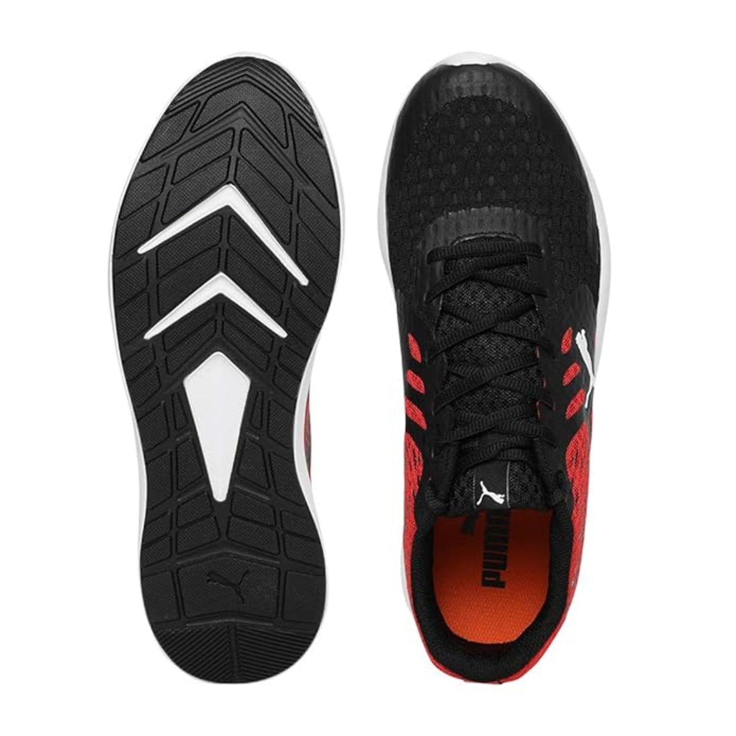 Puma Mens Gamble XT Black-Ribbon Red Walking Shoe - 6 UK (36848203)