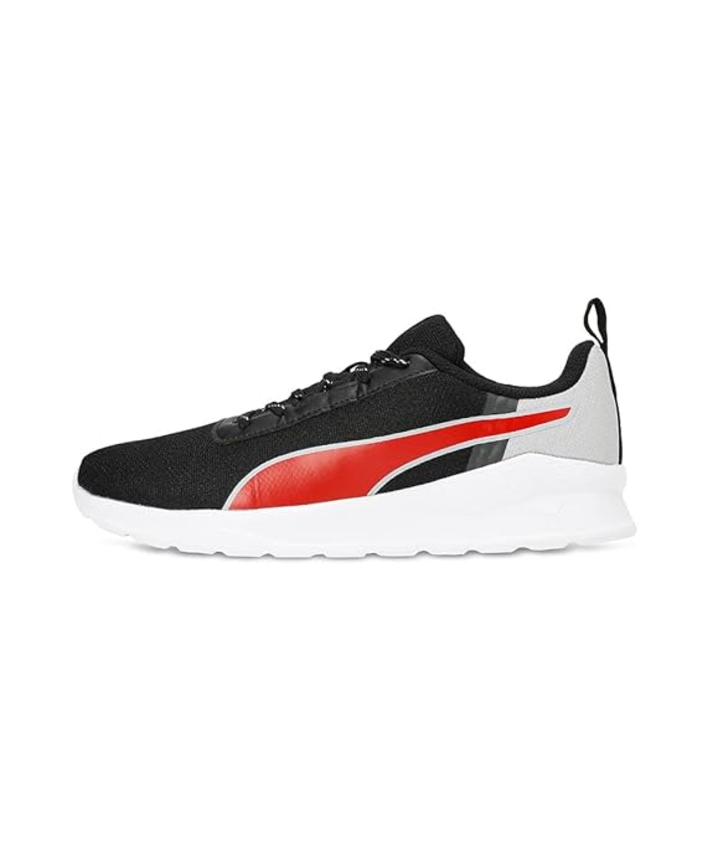 Puma Mens Tour Black-Harbor Mist-High Risk Red Sneaker UK-10 (38691804)
