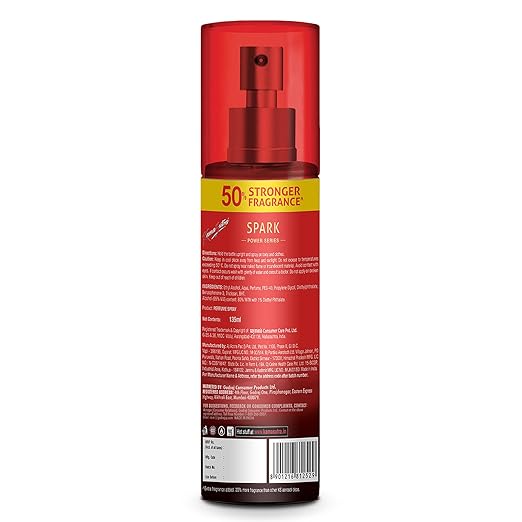 Kama Sutra Spark Power Series Fragrance Body Spray 135ml (Pack of 3)