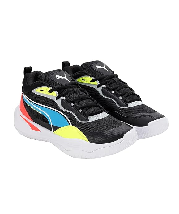 PUMA PLAYMAKER PRO JR HIGH RISK REDJET BLACK UK 3 (37757304)