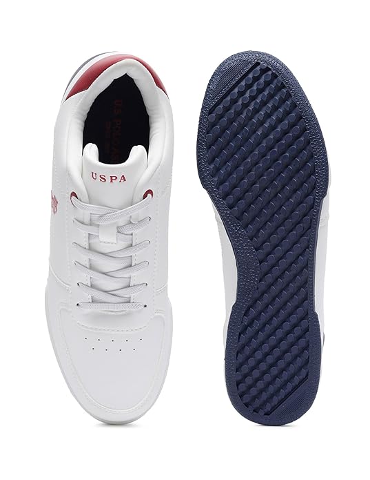 USPA|JAN 2.0|Off White Stylish Casual Sneaker Shoes for Man UK-7