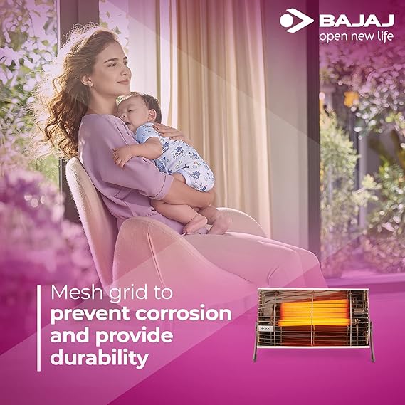 BAJAJ MINOR 1000W IVORY ROOM HEATER