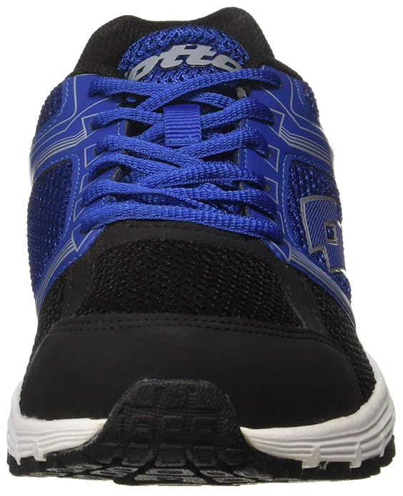 Lotto Men's Fausto Blue and Black Running Shoes - 9 UK