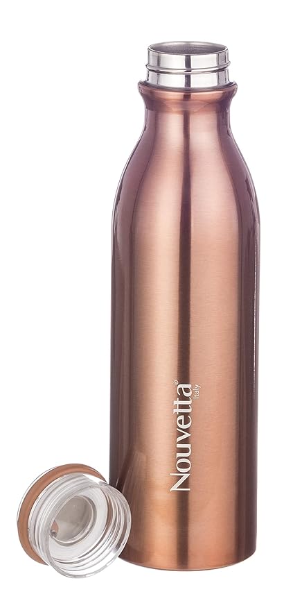 Nouvetta EMIRATES DOUBLE WALL BOTTLE 750 ML SET OF 2 PC - COPPER