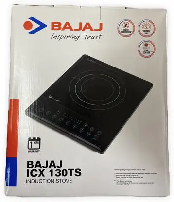 BAJAJ ICX 130TS INDUCTION COOKTOP BLACK 1300W