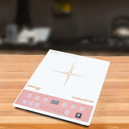 Morphy Richards 2000 W Induction Cooktop Push Button  (White, Richards Super Chef 2000)
