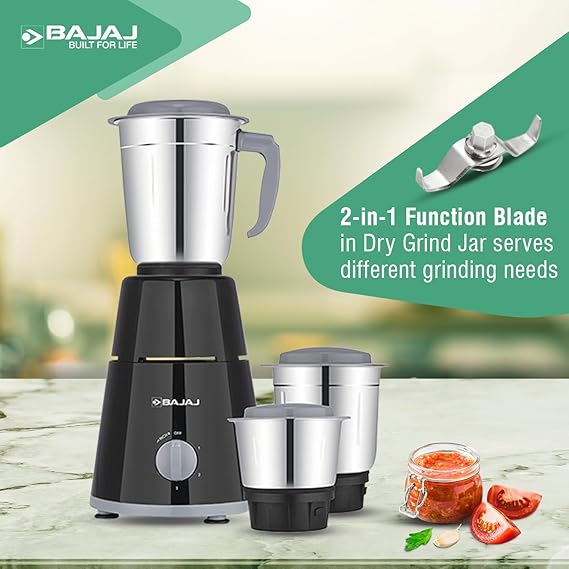 BAJAJ GX1 500 W MIXER GRINDER