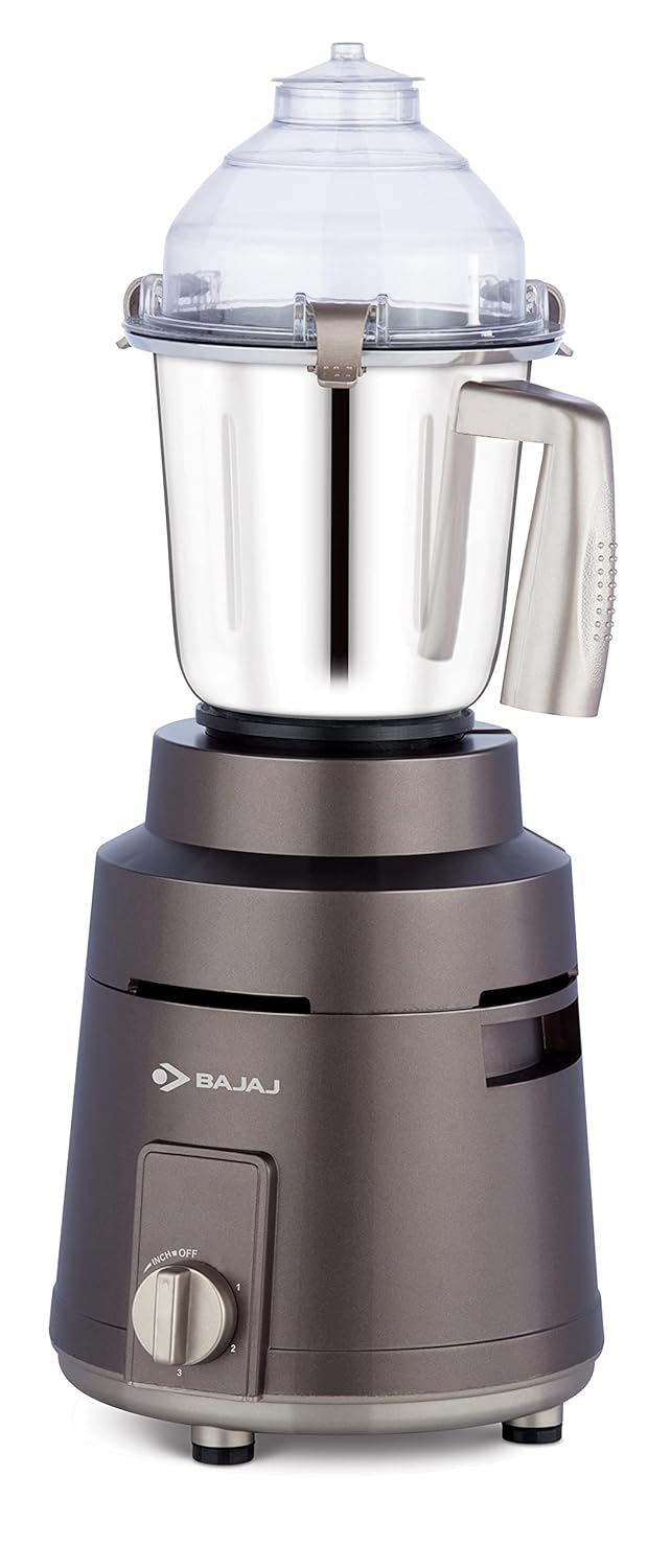 BAJAJ HERCULO MIXER GRINDER 1000W COFFEE BROWN