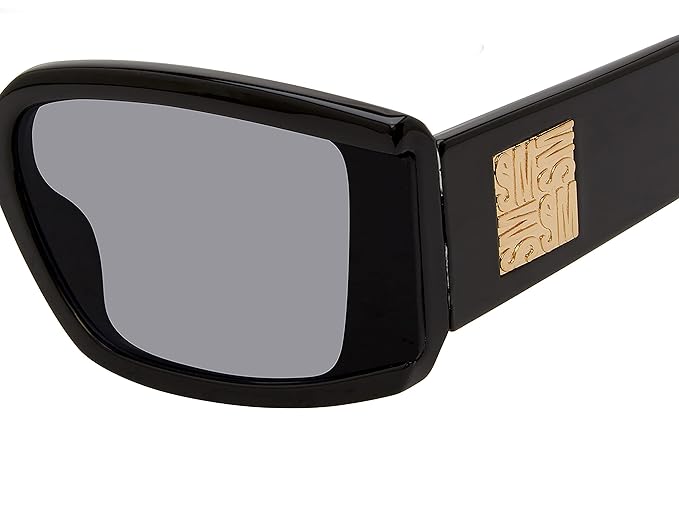 Steve Madden Unisex UV Protected Grey Lens Polycarbonate Rectangular Sunglasses - 16426949410 (X17258)