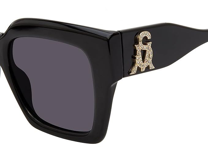 Steve Madden Women UV Protected Grey Lens Polycarbonate Square Sunglasses -(X17184)