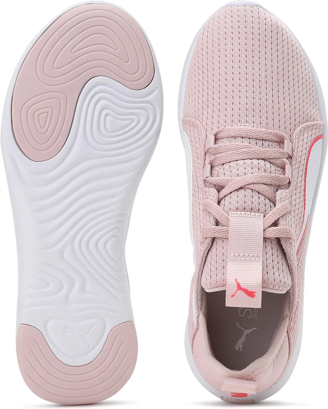 PUMA Softride Vital Repel Wn's Walking Shoes For Women (Pink , 3)