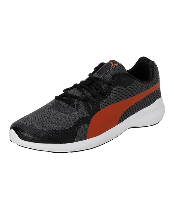 Puma Men Wave V1 Sneaker ( Asphalt-Black-Firelight , 11 )