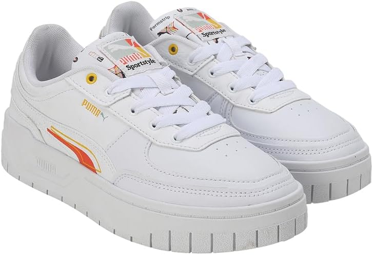 Puma Cali Dream Brand Love Sneaker For Women ( White , 3 )