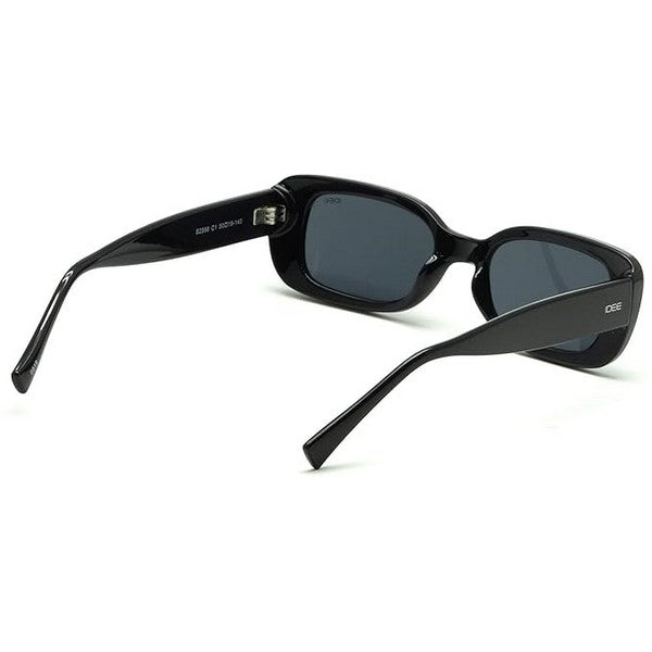 IDEE-S2598-C1 50mm Small Rectangular Black UV Protection Men's Sunglasses