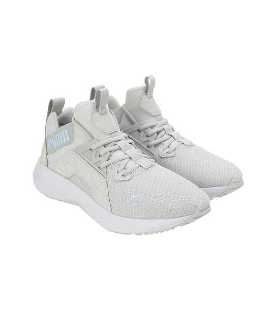 Puma Women Softride Enzo NXT Running Shoe ( Sedate Gray-White-Icy Blue , 3 UK )