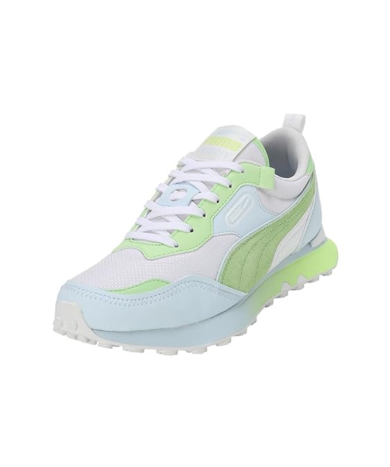 Puma Womens Rider Fv Beach Days WNS Sneaker ( White-Icy Blue , 3 UK )